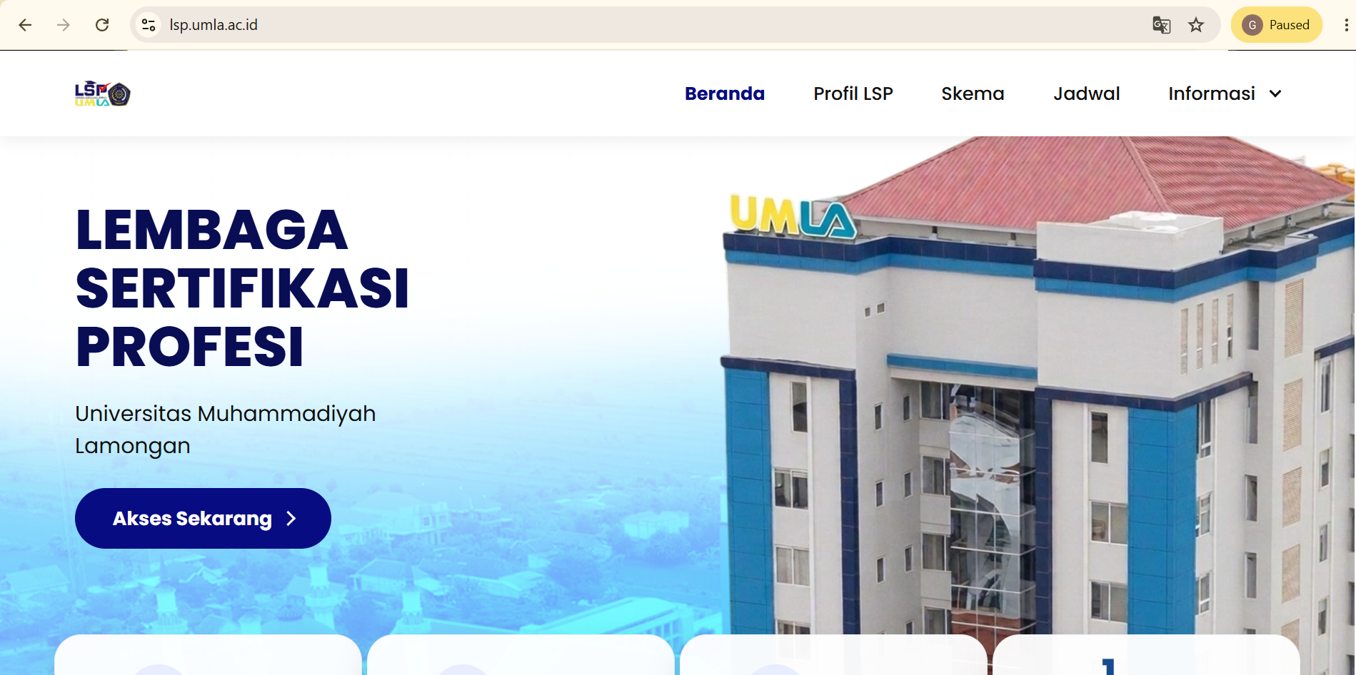 Tingkatkan Kualitas Lulusan, LSP Universitas Muhammadiyah Lamongan Resmi Luncurkan Situs Web